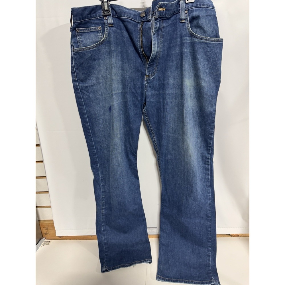 Carhartt Jeans Mens 40x30 Blue Relaxed Fit Rugged Flex Workwear Chore Fast Ship - Picture 5 of 8